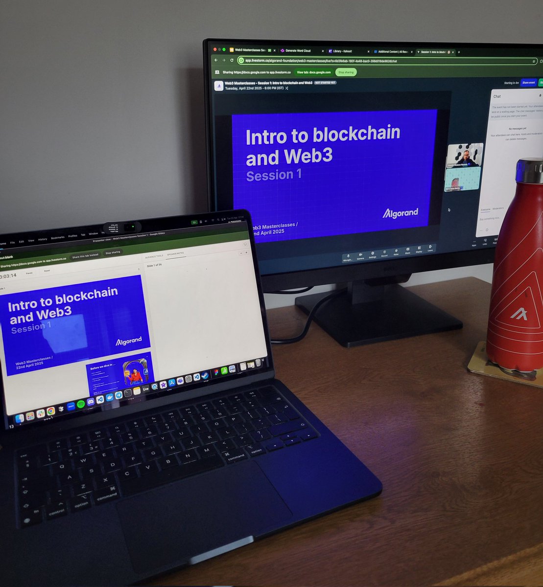 I can't believe tomorrow is the Finale of Web3 Masterclasses! (version1 😉)

It's going to be fun!:
✅️ Celebration 
✅️ #Algorand Builder Presentations
✅️ Networking breakout rooms

More details on the Exclusive Web3 Masterclasses Pitch Comp 🎉

Flashback to session 1! 👇💚
