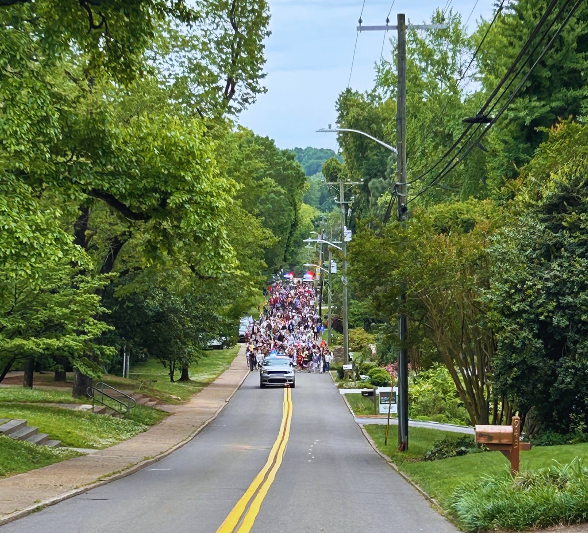 Our officers were honored to help support today's annual Sequoyah Elementary Cancer Walk, which raises money for cancer research.