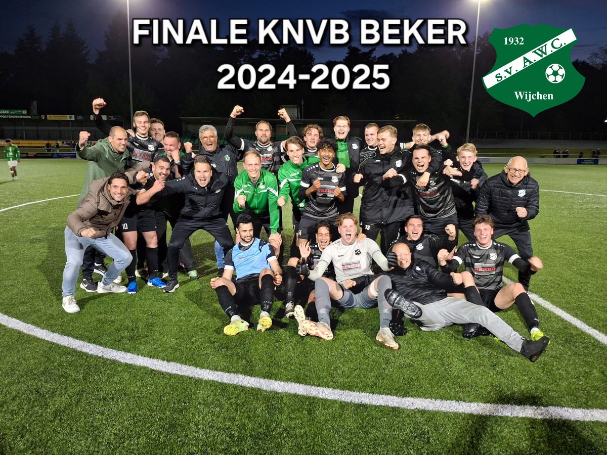 GEPLAATST VOOR DE FINALE 💚🤍