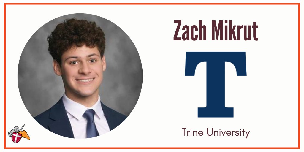 Congratulations Zach Mikrut!

Zach will attend Trine University!

#BeExceptional #CollegeCrusaders