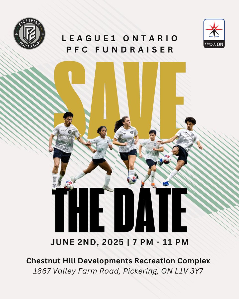 ⚡️ On June 2, we’re kicking off the 2025 season with a high-energy celebration of all things PFC! Entertainment, community vibes, food, &amp; fun!

📍 Chestnut Hill Rec Complex | 🕖 7–11 PM
👉 Buy Tickets: bit.ly/4jCQ9wG

#PFCProud #ChampionshipDivision