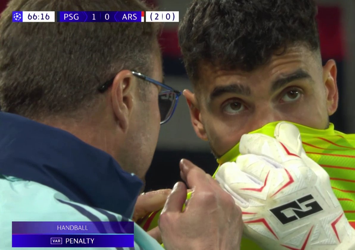 Crazy scenes #ChampionsLeague