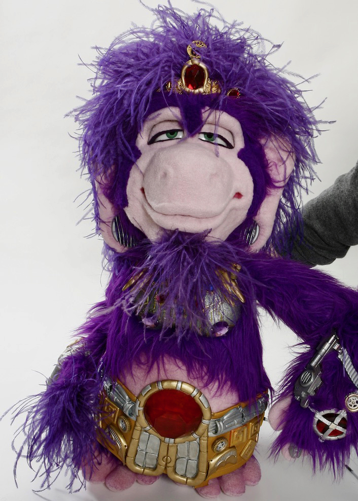 FurryPuppet's tweet image. Those eyes were interesting to work on 🤣 #custompuppet #puppets #puppetry #creature #characterdesign