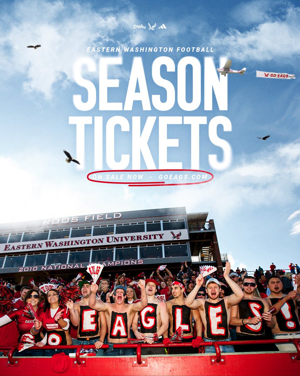 We can’t wait to see you this fall! Head to goeags.com and lock in your season tickets today! 🎟️

#GoEags #ProtectTheRed
