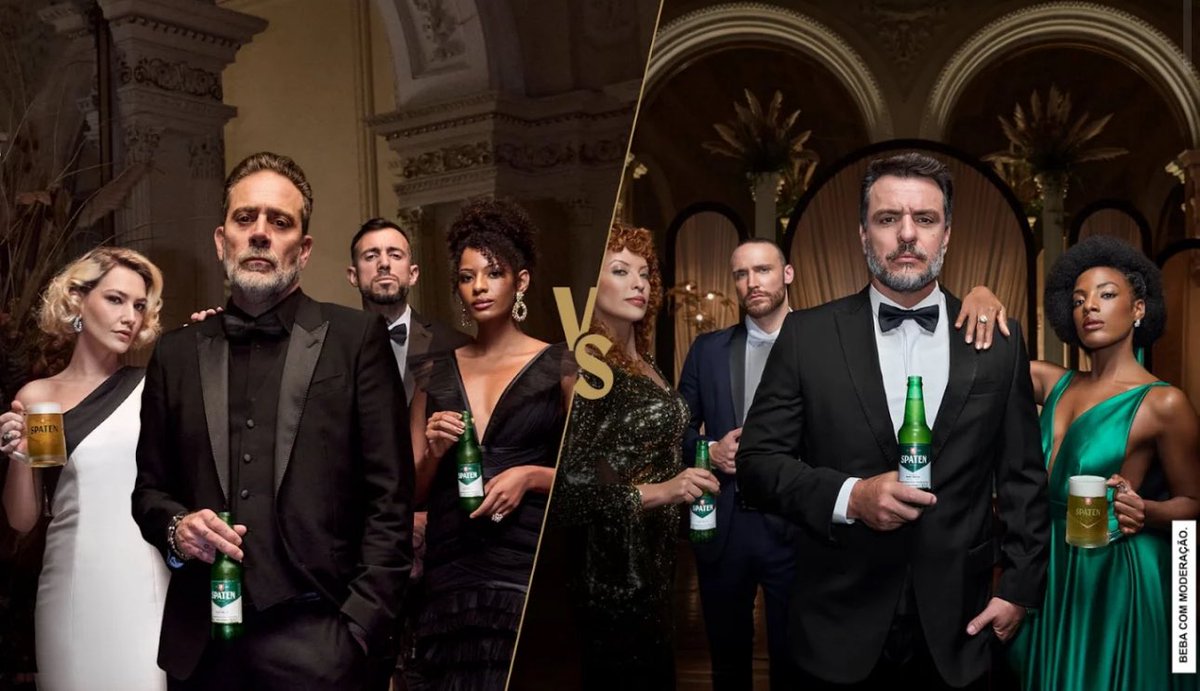 SPATEN! 🍻 

Spaten vai colocar frente a frente dois grandes nomes do entretenimento em seu nova produção: Jeffrey Dean Morgan e Rodrigo Lombardi!

Conhecida por unir cinema e cerveja em campanhas grandiosas no Brasil, a Spaten se prepara para lançar mais uma megaprodução em maio