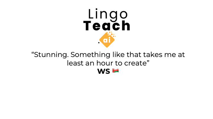 Lingoteach.ai tweet media