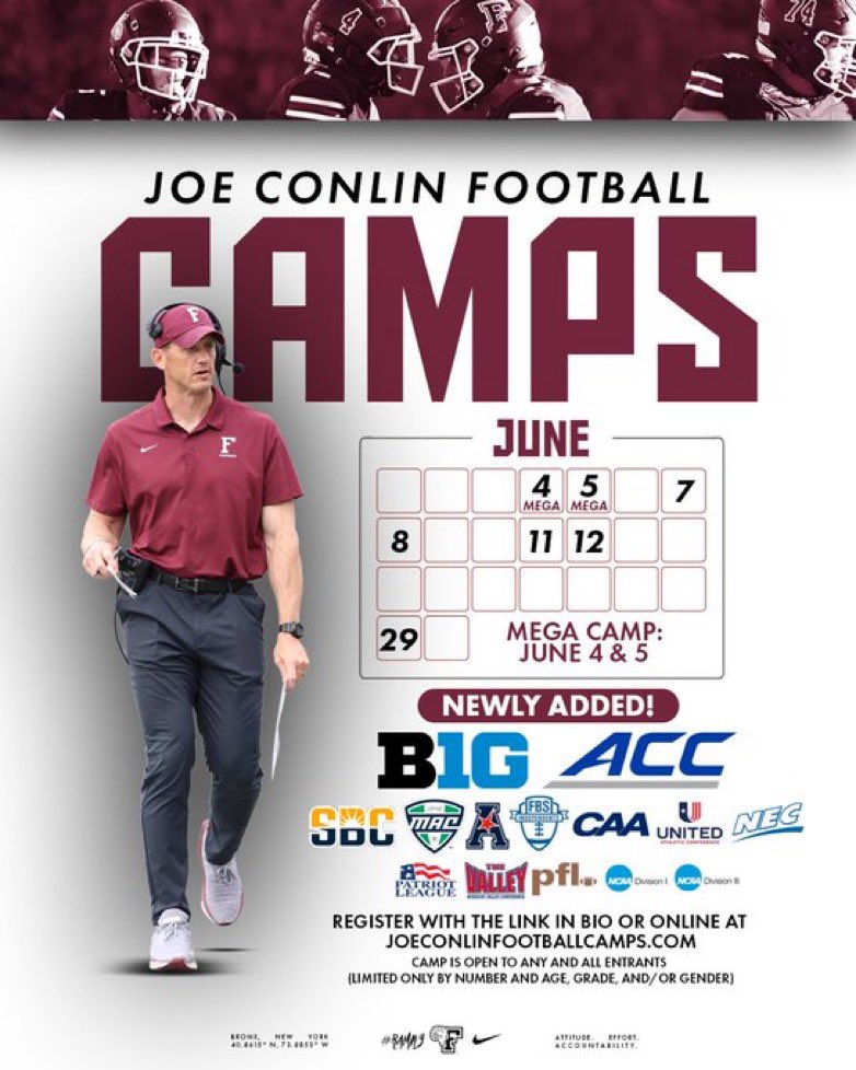 Joel LaChapelle (@joellachapelle3) on Twitter photo Thanks to <a href="/_CoachBurns/">𝗖𝗢𝗥𝗘𝗬 𝗕𝗨𝗥𝗡𝗦</a> for reaching out after seeing my film and inviting me to the <a href="/Coach_Conlin/">Joe Conlin</a> camps this summer #rollrams Thanks to <a href="/_CoachBurns/">𝗖𝗢𝗥𝗘𝗬 𝗕𝗨𝗥𝗡𝗦</a> for reaching out after seeing my film and inviting me to the <a href="/Coach_Conlin/">Joe Conlin</a> camps this summer #rollrams