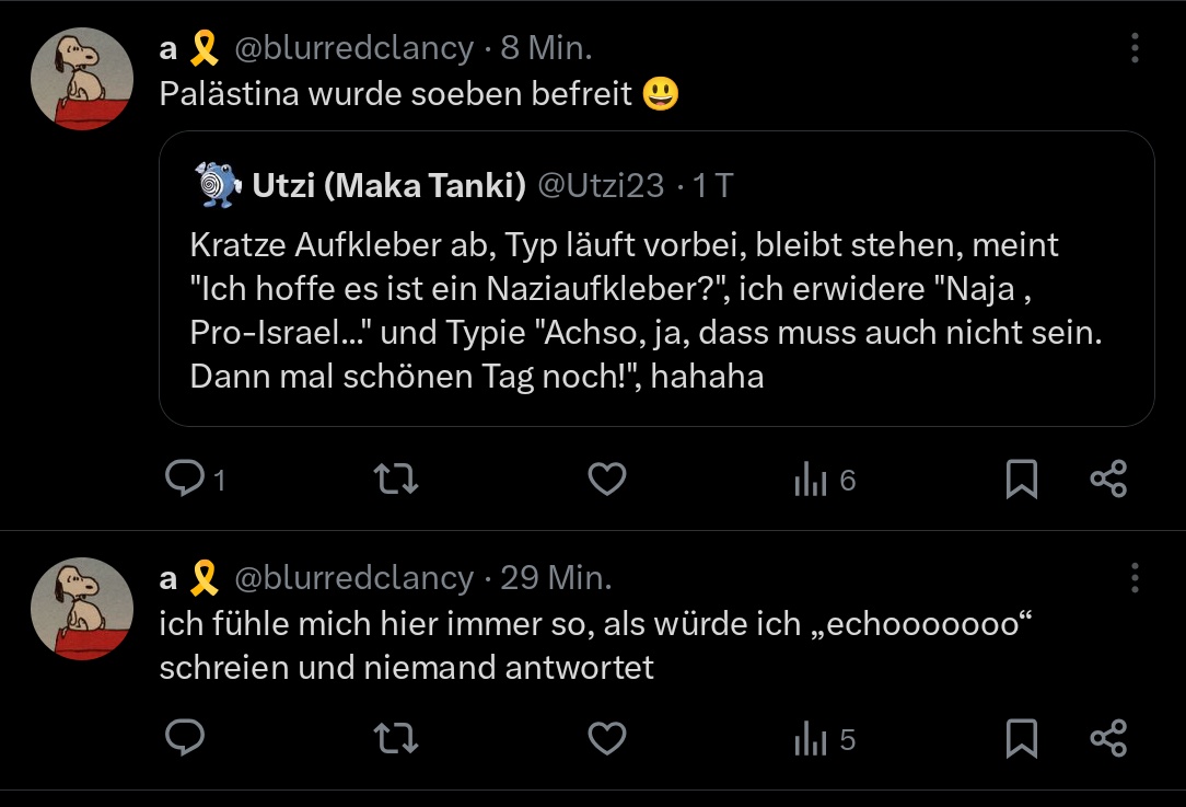 meine Existenz ist ja schon traurig ist, aber was zur Hölle ist das?!