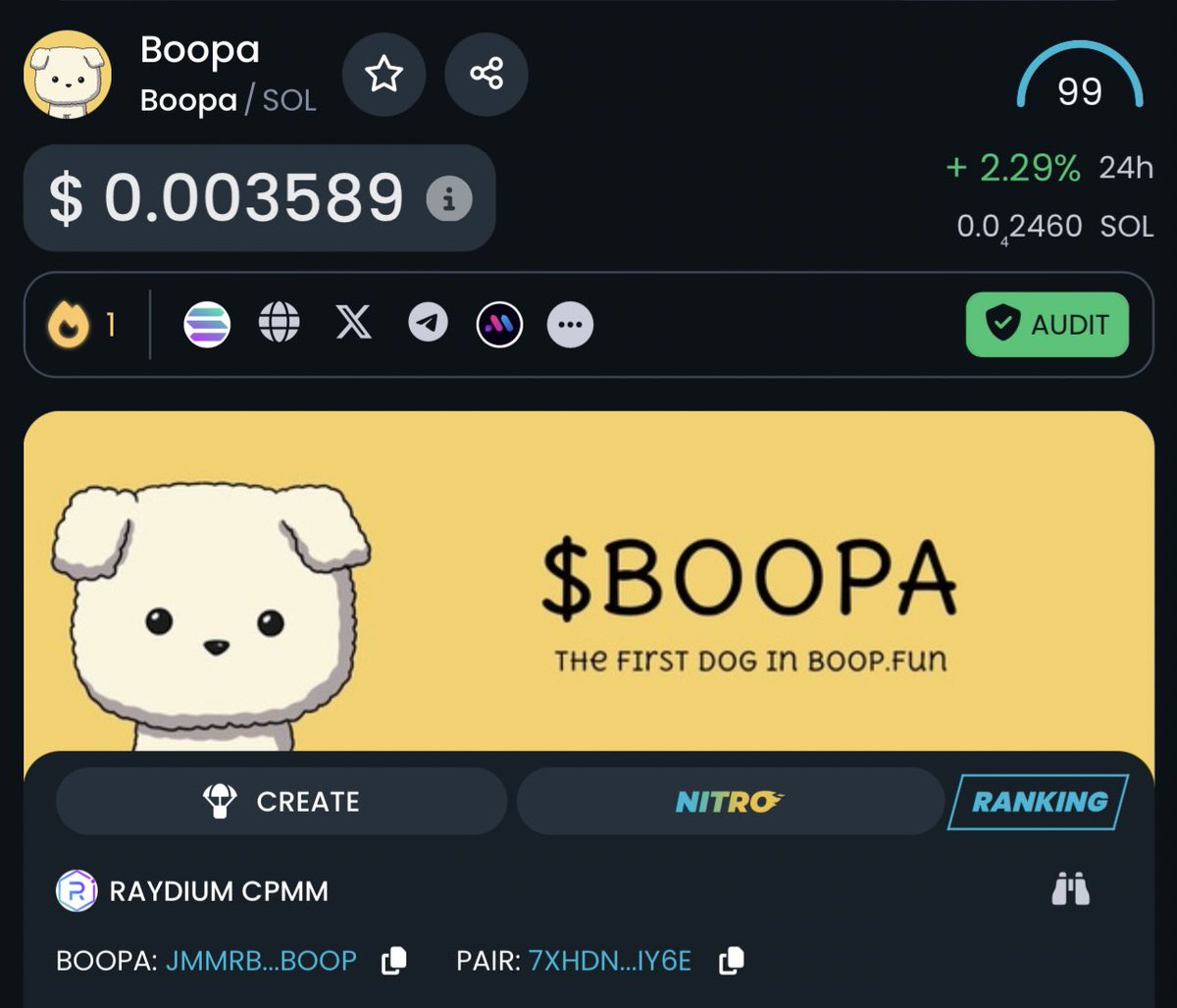 SrPeters's tweet image. This puppie wants to breakout so bad.

Trending #1 at @DEXToolsApp now 🔥

You tought we were giving up?

My brother in law we’re just starting to warm up 📈🆙

/UP__ONLY__MODE__IS__ON ✅