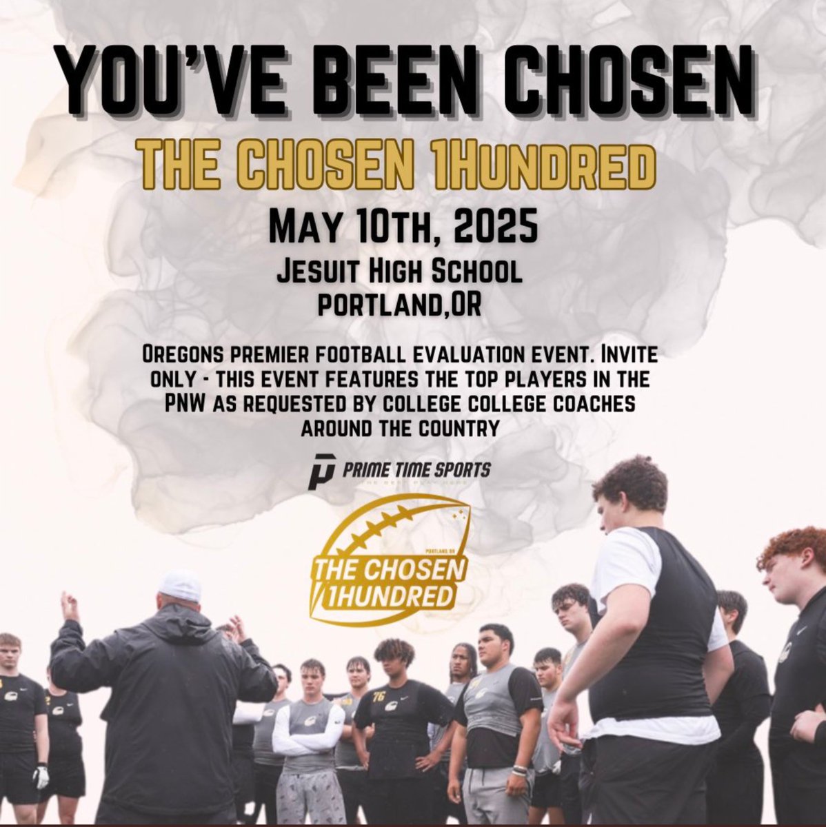 Thank you <a href="/Chosen_1Hundred/">The Chosen 1Hundred</a> for the invite, can't wait to compete!