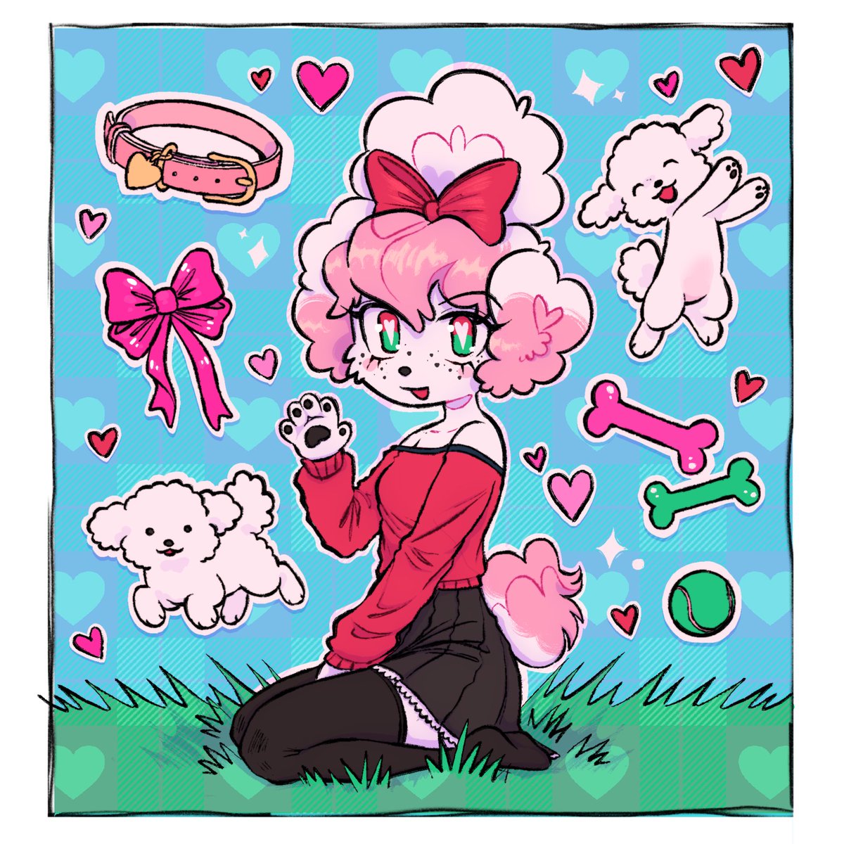 axxaryllis_art's tweet image. here&apos;s an epic audrey image for the 2 people who will see this #furry #myart #oc #mulch