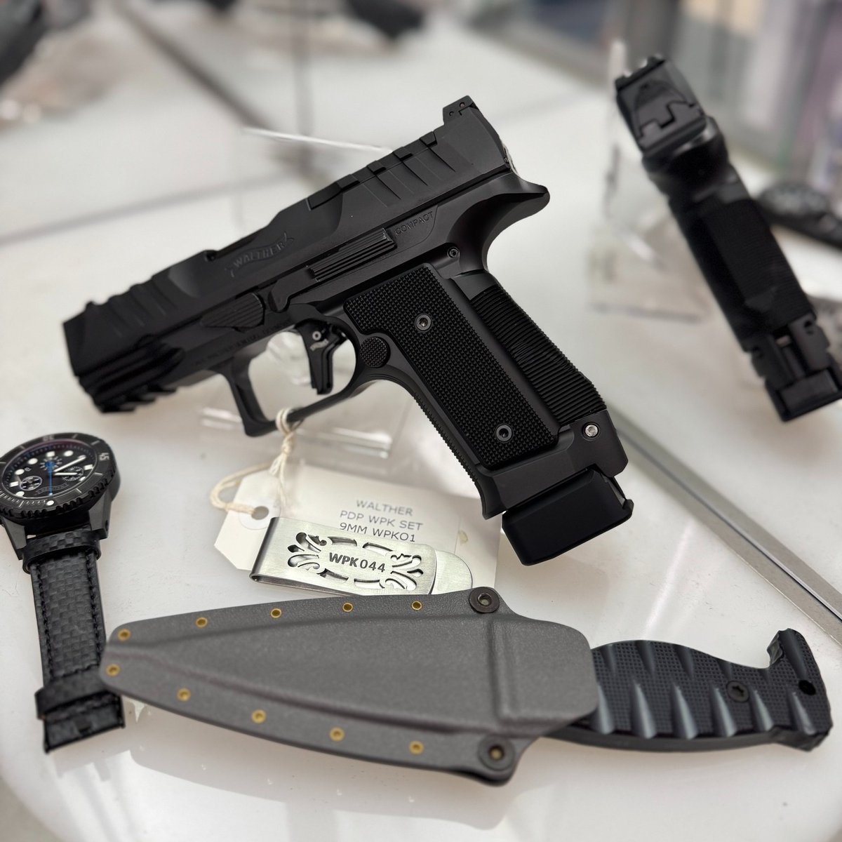 Only 100 made worldwide, and we got our hands on one! (Number 44 to be exact)

The WPK Meister Collector's Set is the ultimate expression of precision and style - crafted for those who demand more from their EDC.

This isn’t just gear—it’s a legacy.
#walther #waltherwpk