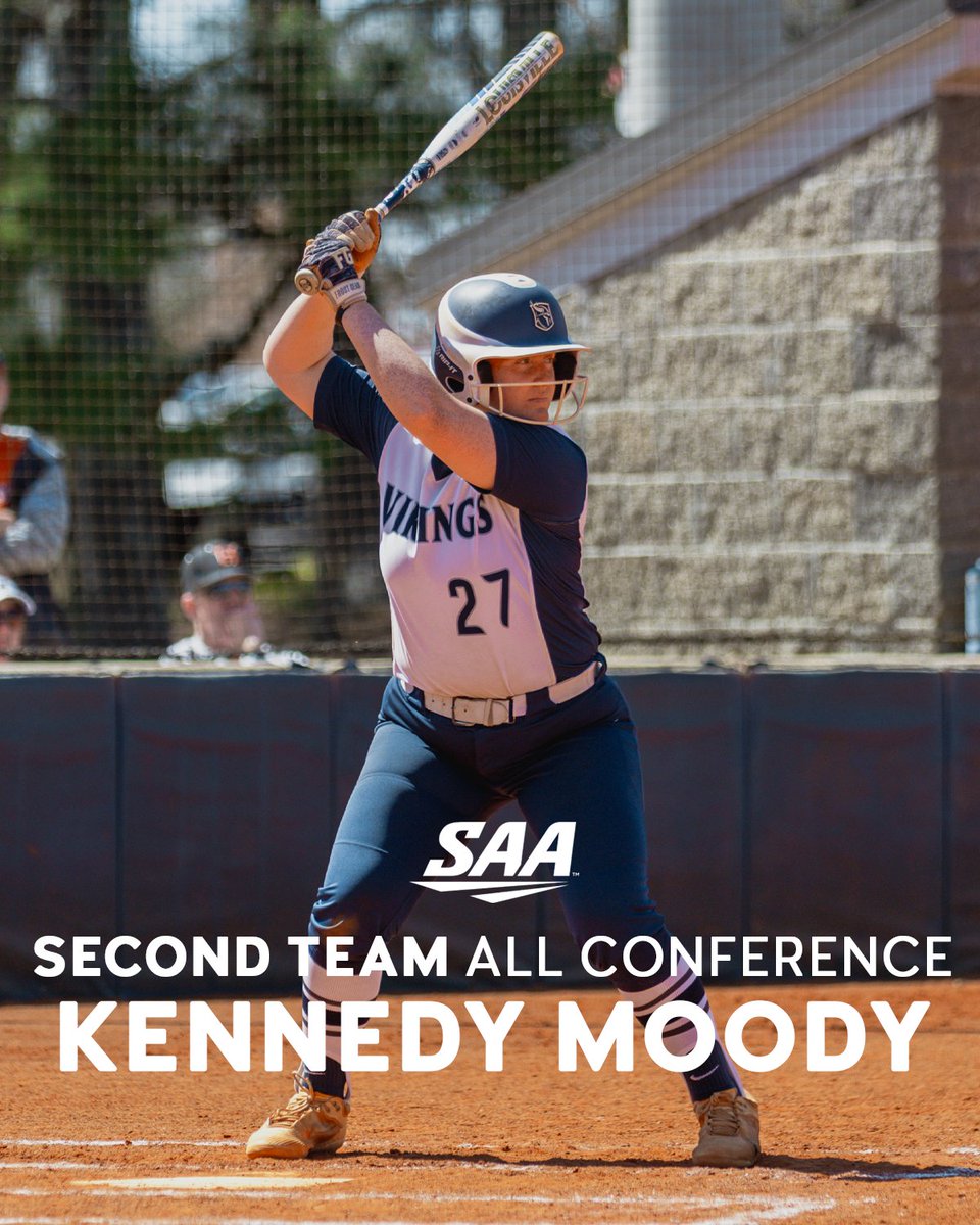 Kennedy Moody (3B) | SAA Second Team All-Conference
#Team16 #D3SB #WeAllRow