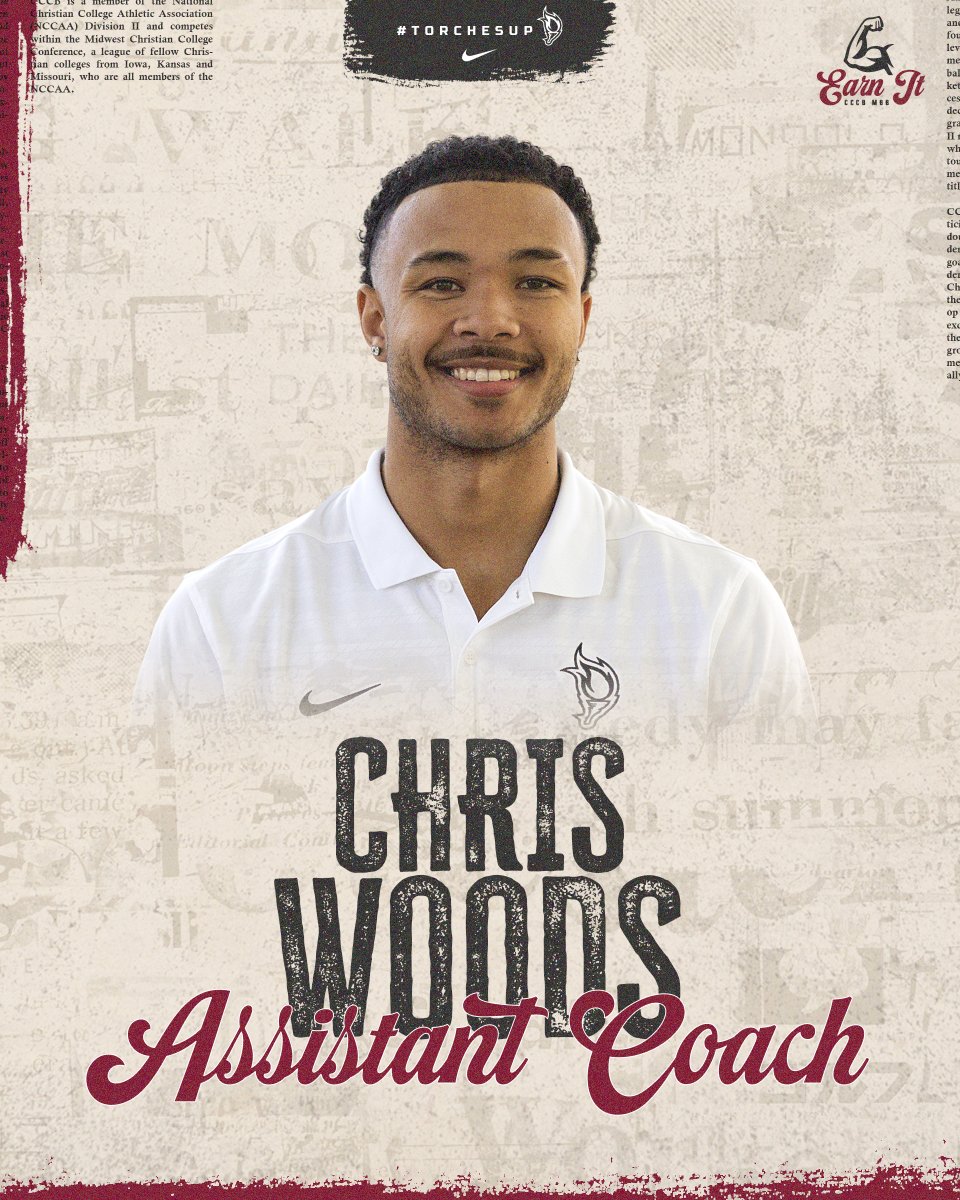 From Player ➡️ Coach.

Please join us in welcoming Chris Woods to the Coaching Staff!!

#TorchesUp🔥 | #EarnIt💪