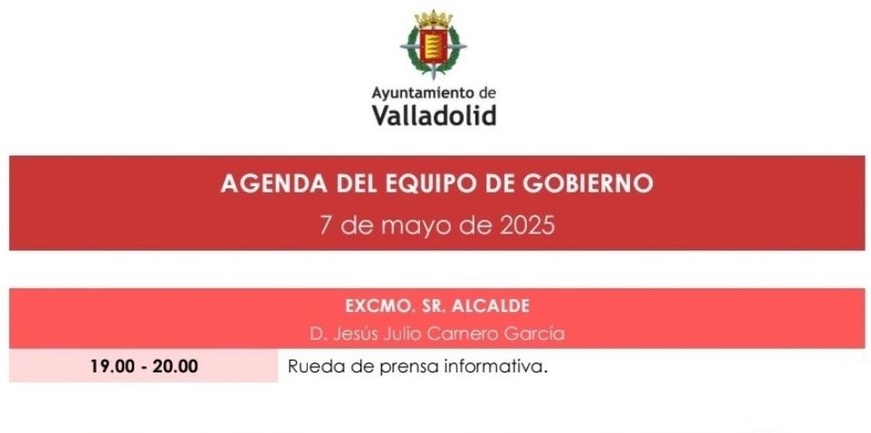 Un evento que tenía remarcado en mi #Agenda en rojo y que mejorará la vida de todos y cada uno de los vallisoletanos y visitantes

Seguimos!!