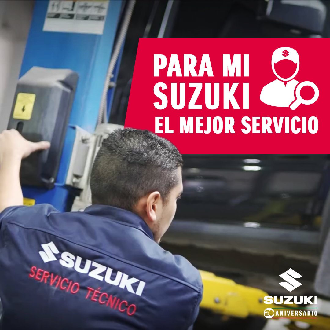 🚗 ¿Tu SUZUKI necesita servicio? Nuestros expertos te esperan en la red de distribuidores para brindarte el mejor cuidado. 🔧💙 Agenda tu cita aquí: bit.ly/3XJS4Hz