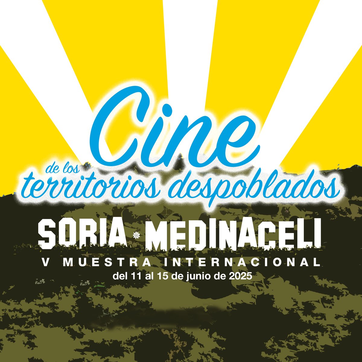 PedroEstepaM's tweet image. ⭐️¡Cumplimos 5 años! Medinaceli CINE - V Muestra Internacional de Cine de los Territorios Despoblados del Mundo consolida el rumbo que comenzamos el año pasado. Introducimos varias novedades:
🔸Dar visibilidad al formato cortometraje...