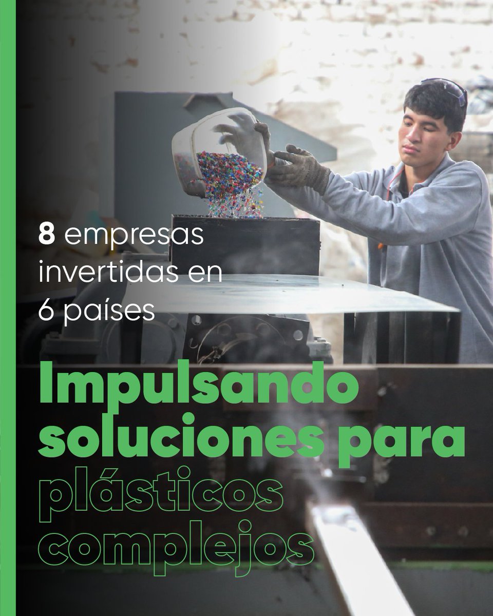 💰 8 empresas invertidas por nuestra aceleradora de negocios de Economía Circular, innovando en soluciones para plásticos de dificil reciclabilidad.🚀
¡Descubre este y más avances de Latitud R en el Anuario 2024 disponible en nuestra web! latitudr.org/conocimiento_a…