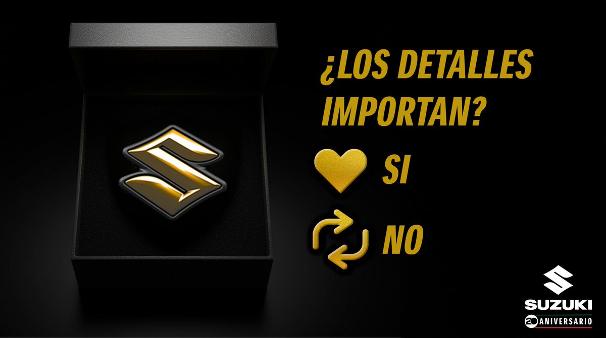 ✨ ¡Claro que los detalles importan! Dale ese toque único a tu SUZUKI con accesorios originales y hazlo aún más increíble🔥👌 Encuéntralos aquí: bit.ly/3L6etYm 

#AccesoriosSUZUKI #AccesoriosOriginales