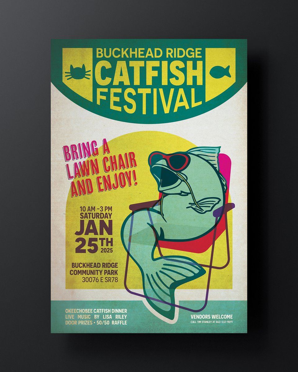Let’s Create Something Catchy

With the help of our friends in DeSoto County, Florida, we showed off the Buckhead Ridge Catfish Festival.
See how your local character can take center stage.

MWB. We Create For Good.
#MWBwecreateforgood #tourism #DeSotoCounty #NationalTourismWeek