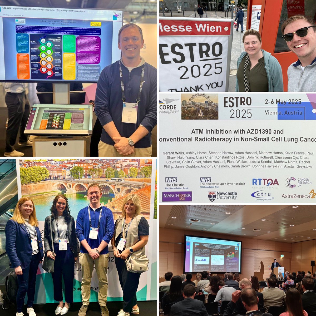 We had a cohort from across the MDT attend and present at <a href="/ESTRO_RT/">ESTRO</a>  this year. 

A conference designed to learn and share information about all things radiotherapy. 
☢️ 

A lot of learning to bring home and a fantastic time had at the conference.