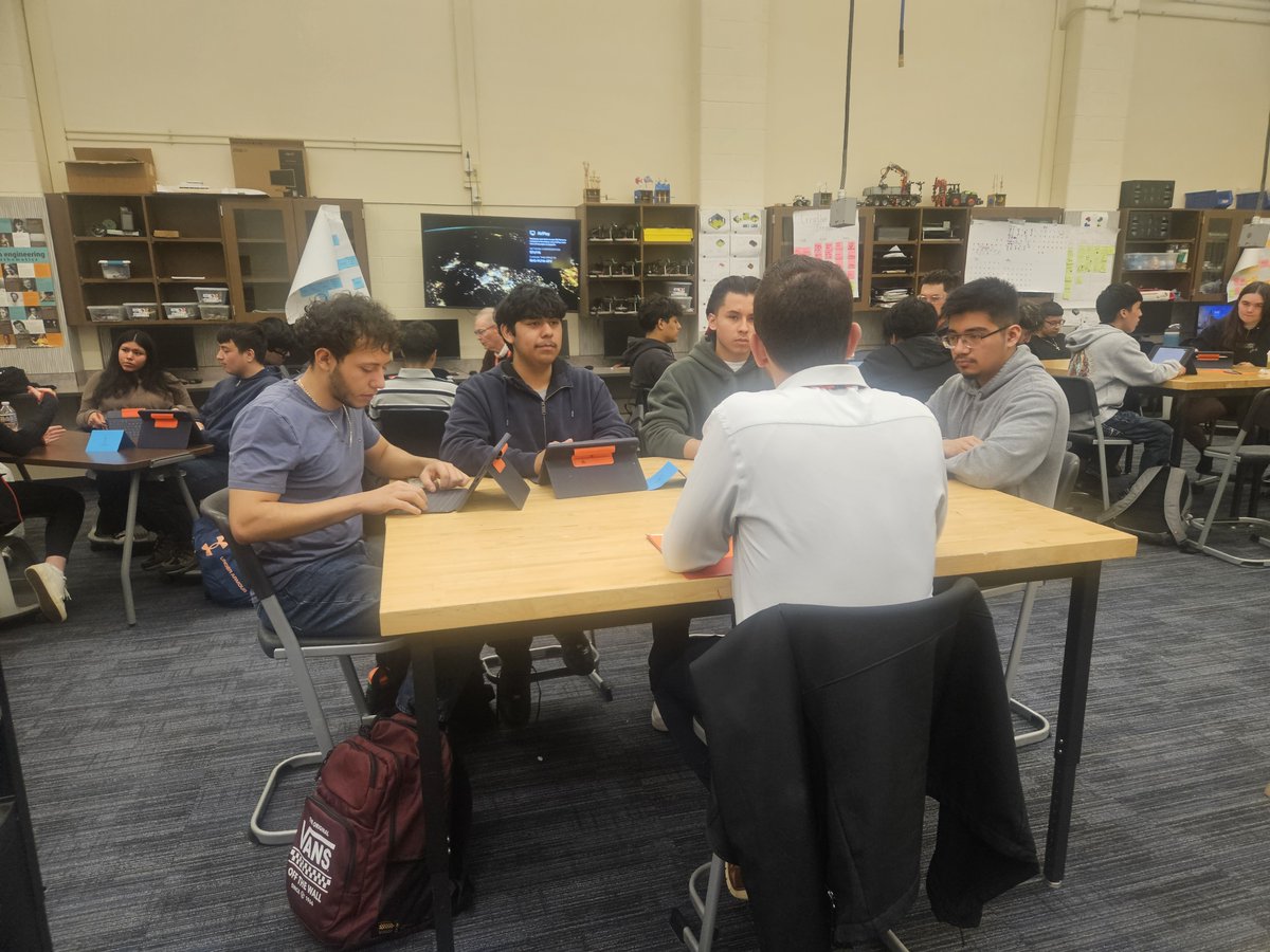 PLTW students participated in mock interviews with industry professionals. Thank you to all the professionals that participated in this event! It was a wonderful and invaluable experience for our students.