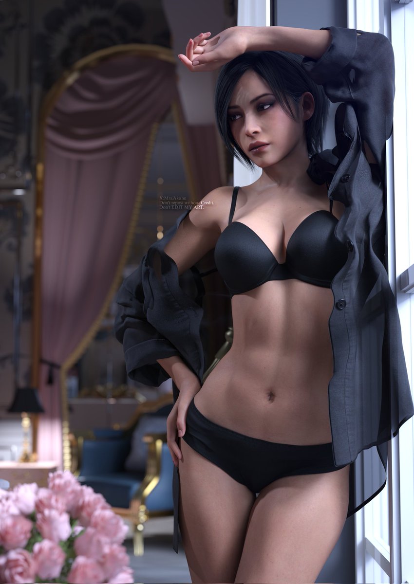 AkanesArts's tweet photo. “I don’t need to run. Trouble usually finds me.”
⋆༺⫘⫘𓊈𓆩ꨄ︎𓆪𓊉⫘⫘༻⋆
Model by DazCover.
╰┈➤ Credit me if you repost. 
╰┈➤ My commissions are open. 
⋆༺⫘⫘𓊈𓆩ꨄ︎𓆪𓊉⫘⫘༻⋆
#AdaWong #Daz3 #ResidentEvil4Remake #3Dart #DigitalArt https://t.co/0zFTkZBImZ