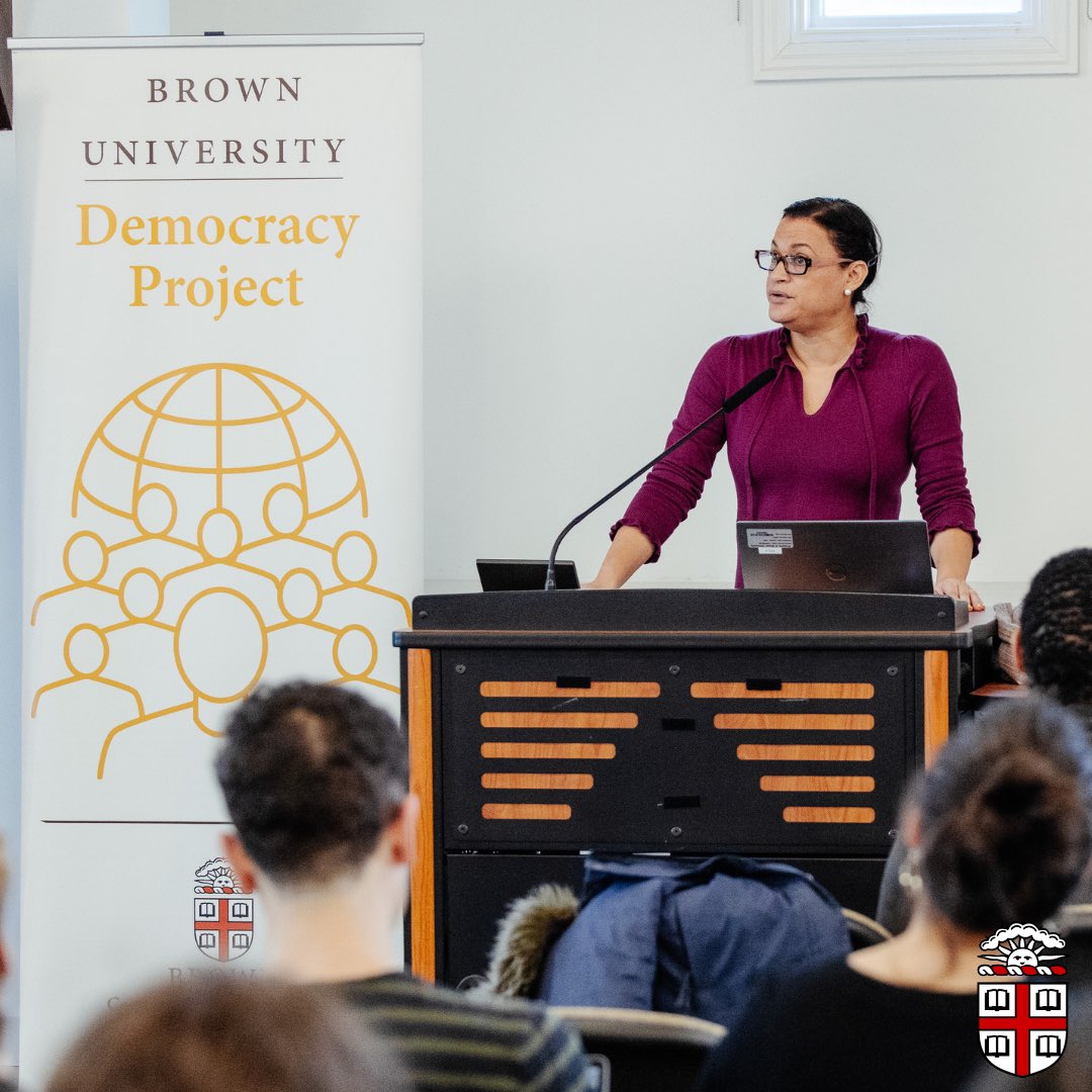 This semester, the Democracy Project has brought a diverse range of events, sparking conversation and learning to campus. Stay tuned for even more impactful events this fall, and to learn more visit: ppe.brown.edu/democracy-proj…
