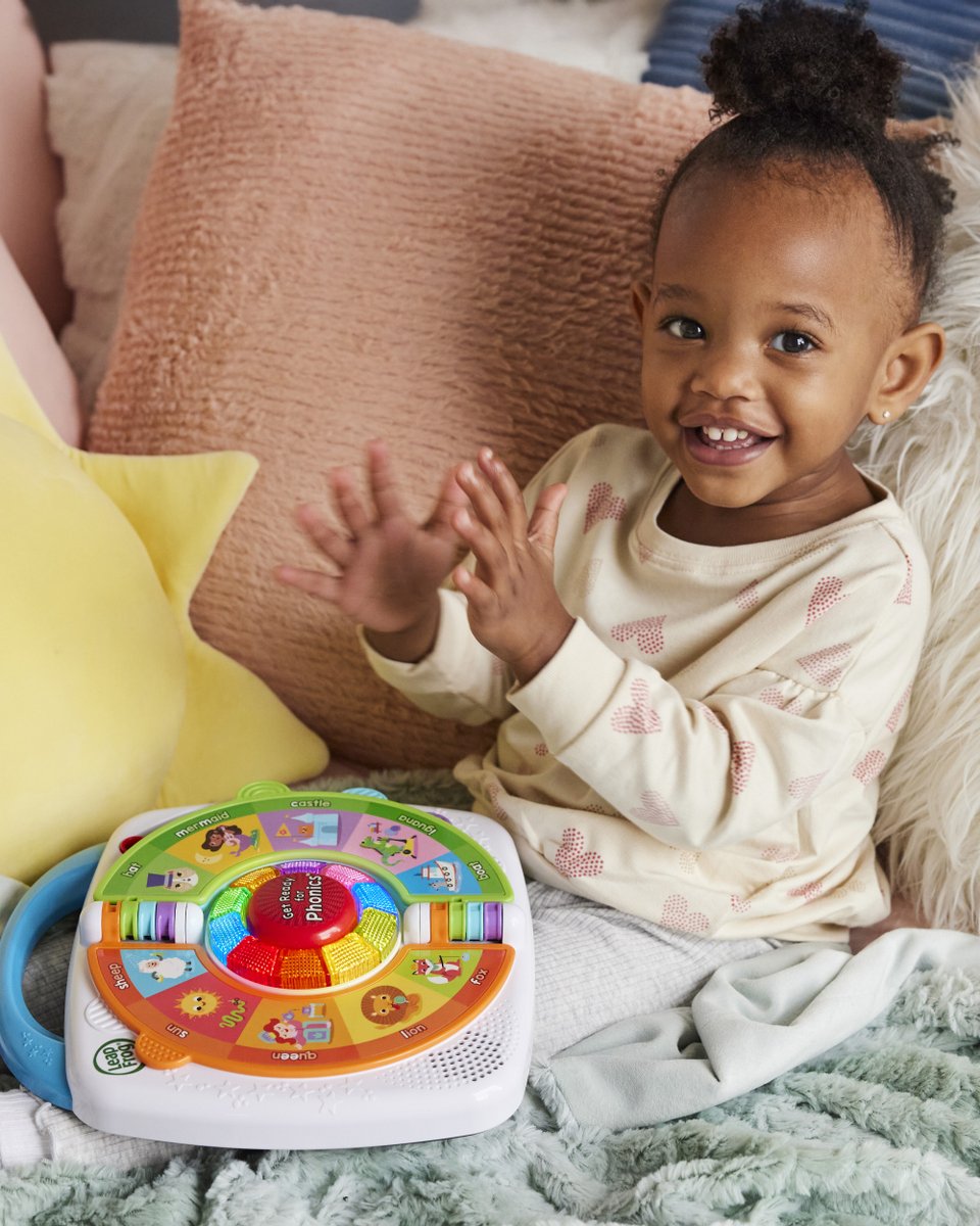 Making phonics easy? We like the sound of that. 💬

Get Ready for Phonics Spin &amp; Learn helps build those early reading skills in a playful way. See more about bit.ly/SpinLearnTarget - that's sound advice 😉