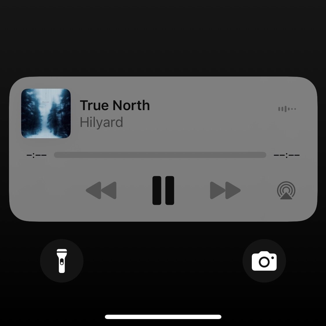 Track info now on lockscreen