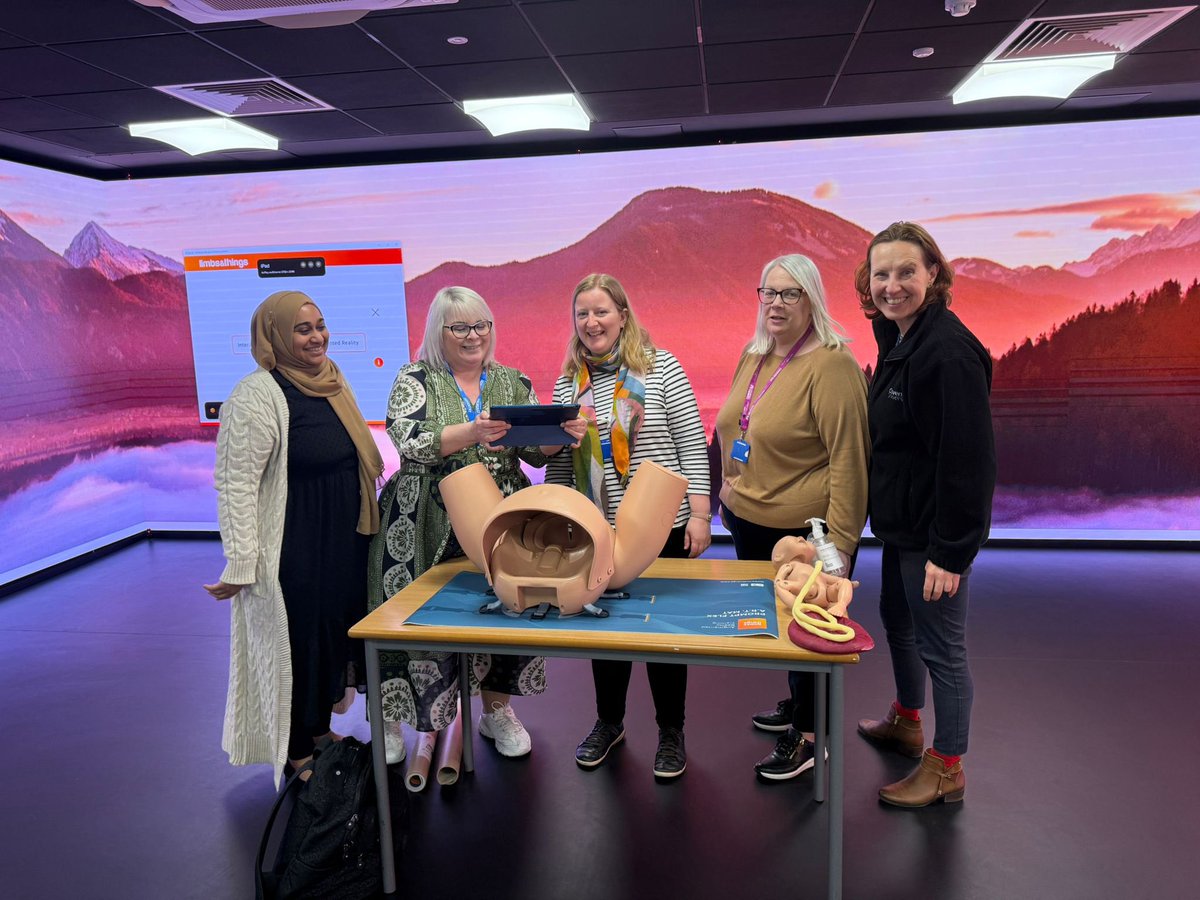 Coventry University Midwifery Team (@covuni_mw_team) on Twitter photo The Midwifery team today <a href="/covcampus/">Coventry University</a> had a great afternoon in our #CAVE testing out the augmented reality birth mat. We cannot wait to showcase this to our students <a href="/CovUniSim/">CovUni Simulation</a> <a href="/MjcCarpenter/">Melanie Carpenter</a> The Midwifery team today <a href="/covcampus/">Coventry University</a> had a great afternoon in our #CAVE testing out the augmented reality birth mat. We cannot wait to showcase this to our students <a href="/CovUniSim/">CovUni Simulation</a> <a href="/MjcCarpenter/">Melanie Carpenter</a>
