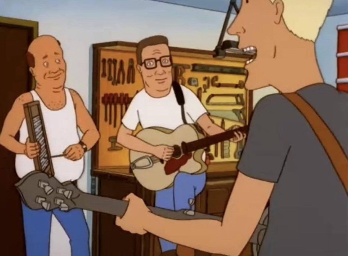 Man, dang ol’ find some who looks at you the way Hank looks at me, yo