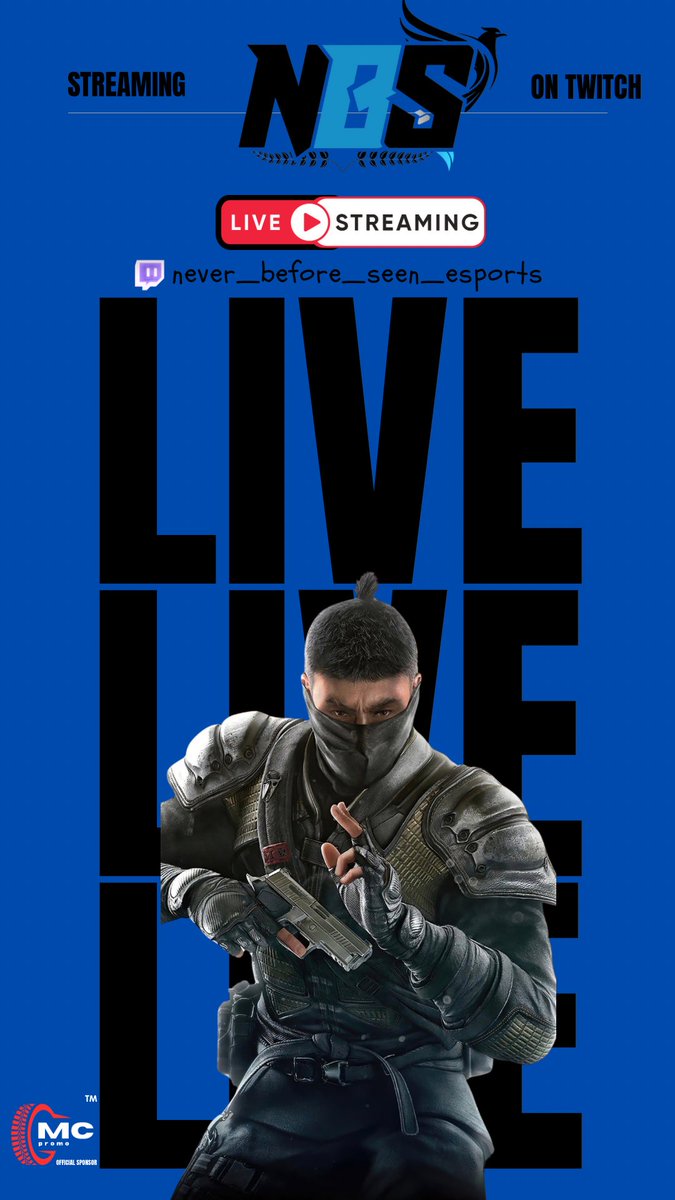 📺 - 7pm Tonight 
Join us ! Run don’t walk ! 🎮
#r6siege #R6ZA #clutchorkick