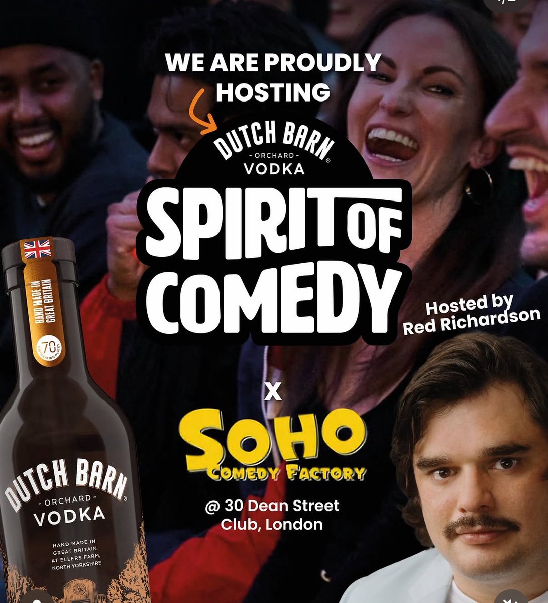 Ricky Gervais (@rickygervais) on Twitter photo Thanks to the brilliant <a href="/redrichardson1/">Red Richardson</a> for agreeing to host the very first heat of the <a href="/DutchBarnVodka/">Dutch Barn Vodka</a> Spirit of Comedy competition tomorrow. That’s what friends are for. Fat cunt. Thanks to the brilliant <a href="/redrichardson1/">Red Richardson</a> for agreeing to host the very first heat of the <a href="/DutchBarnVodka/">Dutch Barn Vodka</a> Spirit of Comedy competition tomorrow. That’s what friends are for. Fat cunt.