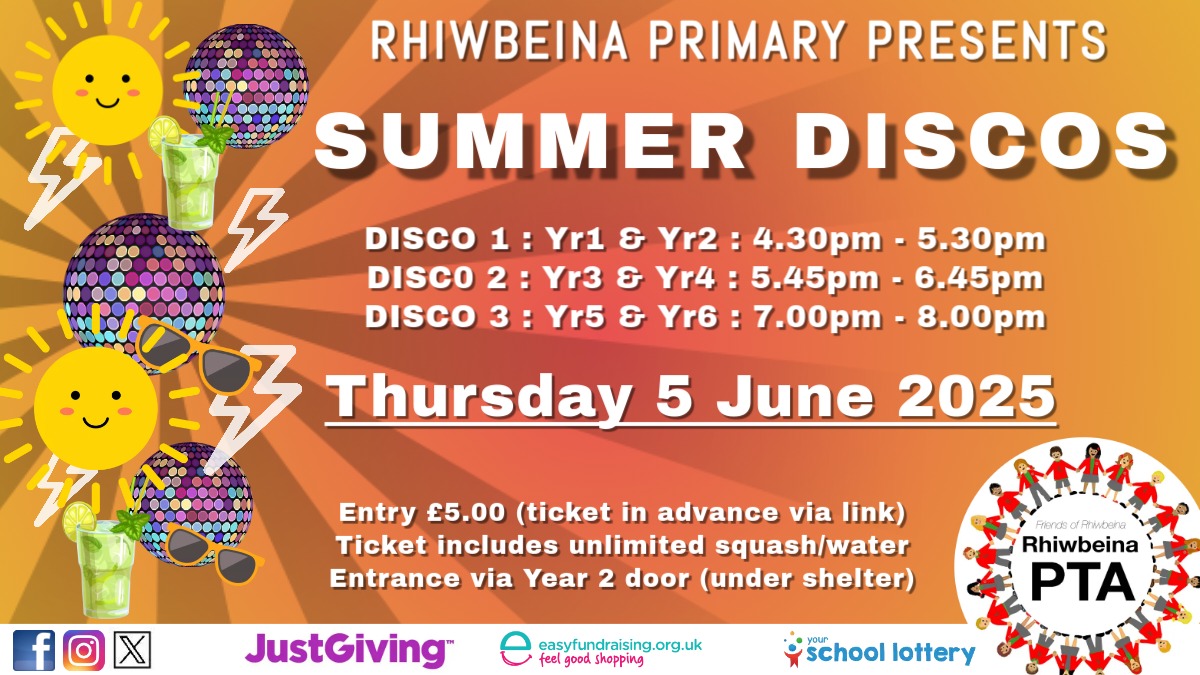 SUMMER DISCO! 💃🕺
Tickets on sale 12th May from 10am