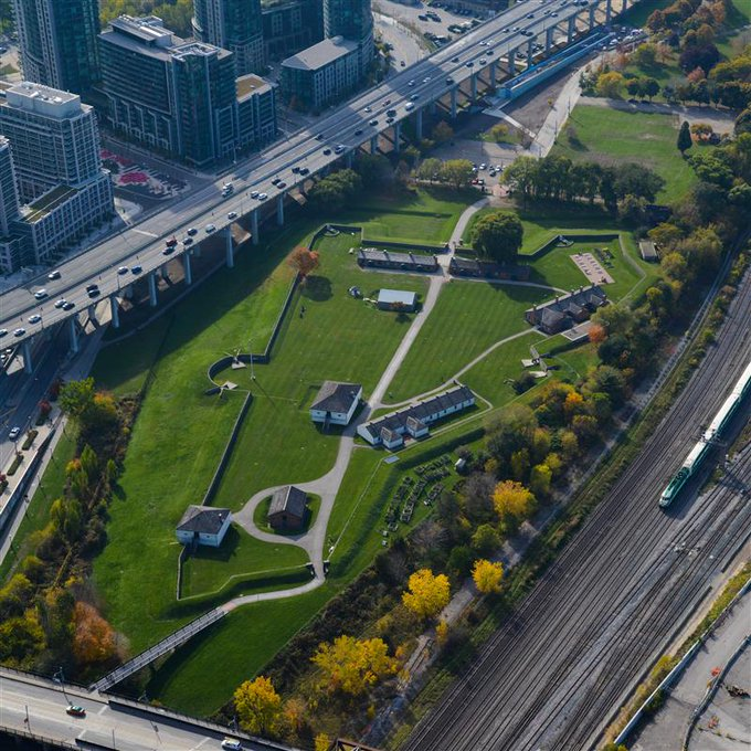 BenSteiner00's tweet photo. Toronto and FIFA have announced the Fort York National Historic Site and The Bentway as the official location for the FIFA Fan Fest at next year's World Cup.

Can't imagine many other cities in World Cup history have trampled on national historic sites for a party. https://t.co/WlV01hZFpf