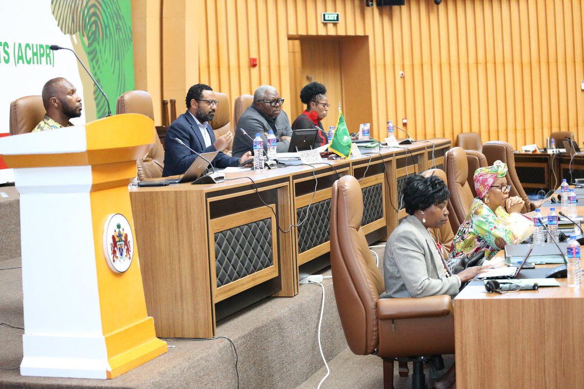 African Commission on Human and Peoples' Rights (@achpr_cadhp) on Twitter photo Panel on Lessons from the 1994 Genocide against the Tutsi in Rwanda and Current Challenges: Human Rights in Conflict Situations and Transitional Justice is now underway moderated by Hon. Comm. Solomon Dersso. (<a href="/SolomonADersso/">Solomon Dersso, PhD</a> ).
Watch here: youtube.com/live/38cbdUWNq……
#ACHPR83OS Panel on Lessons from the 1994 Genocide against the Tutsi in Rwanda and Current Challenges: Human Rights in Conflict Situations and Transitional Justice is now underway moderated by Hon. Comm. Solomon Dersso. (<a href="/SolomonADersso/">Solomon Dersso, PhD</a> ).
Watch here: youtube.com/live/38cbdUWNq……
#ACHPR83OS