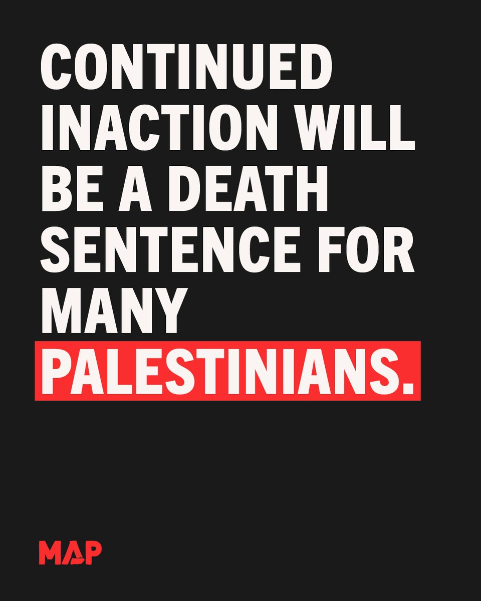 Today the Palestinian Authority declared famine in Gaza. Every day, our  team are witnessing starvation at an unprecedented scale. (1/5)