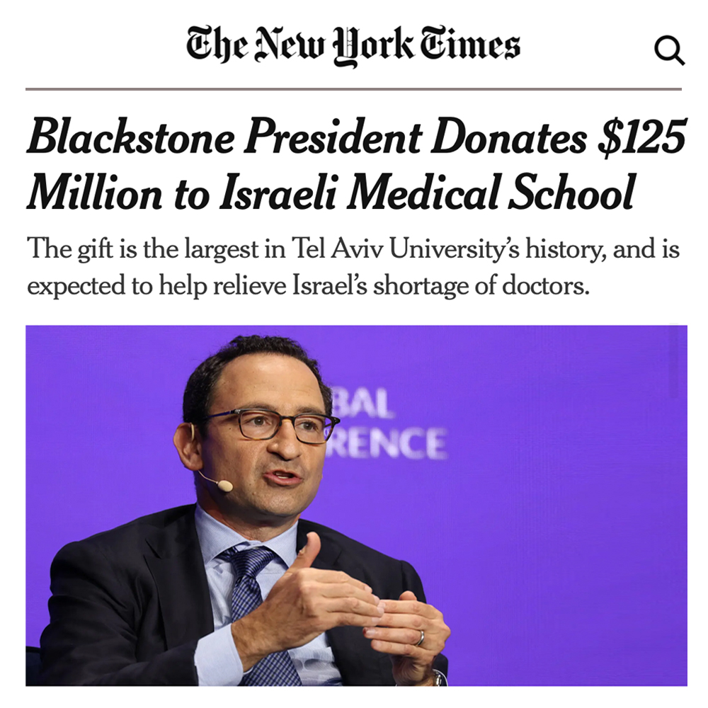 TelAvivUniversityUSA (@aftau) on Twitter photo EXCITED AND PROUD to share news that history was made with a $125 million dollar gift to Tel Aviv University by Mindy and Jon Gray through The Gray Foundation.
Read here: nytimes.com/2025/05/06/bus… <a href="/nytimes/">The New York Times</a> <a href="/TelAvivUni/">Tel Aviv University</a> <a href="/KarenAvraham/">Karen B. Avraham</a> EXCITED AND PROUD to share news that history was made with a $125 million dollar gift to Tel Aviv University by Mindy and Jon Gray through The Gray Foundation.
Read here: nytimes.com/2025/05/06/bus… <a href="/nytimes/">The New York Times</a> <a href="/TelAvivUni/">Tel Aviv University</a> <a href="/KarenAvraham/">Karen B. Avraham</a>