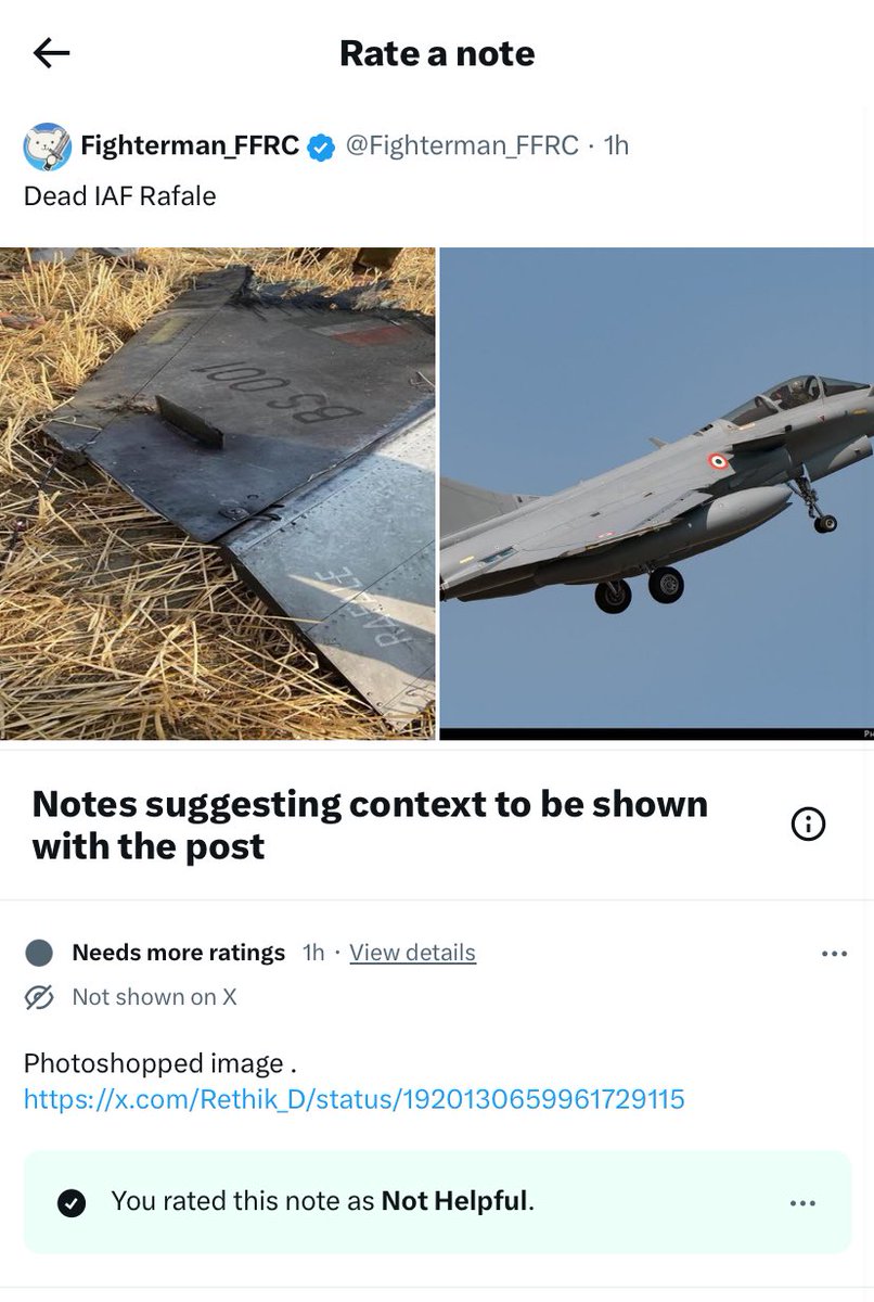 MenchOsint's tweet image. Indians should stop manipulating community notes to spread disinformation... you&apos;re just embarrassing your country