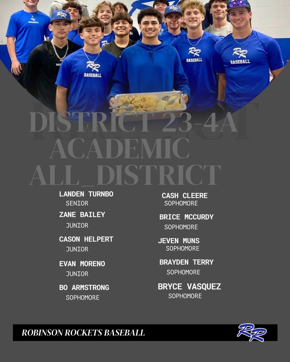Robinson Rockets (@rocketbaseball) on Twitter photo 