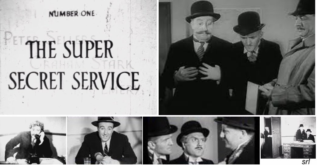 SaveRedlandLibr's tweet photo. 6pm TODAY on @TalkingPicsTV
The 1953 #Comedy short film🎥 “The Super Secret Service” directed by #CharlesWGreen & written by #SpikeMilligan + #LarryStephens
🌟 #PeterSellers #GrahamStark #DickEmery #RaymondFrancis #AnneHayes #FrankHawkins
Plus the Ray Ellington Quartet https://t.co/sGX71LKiaJ
