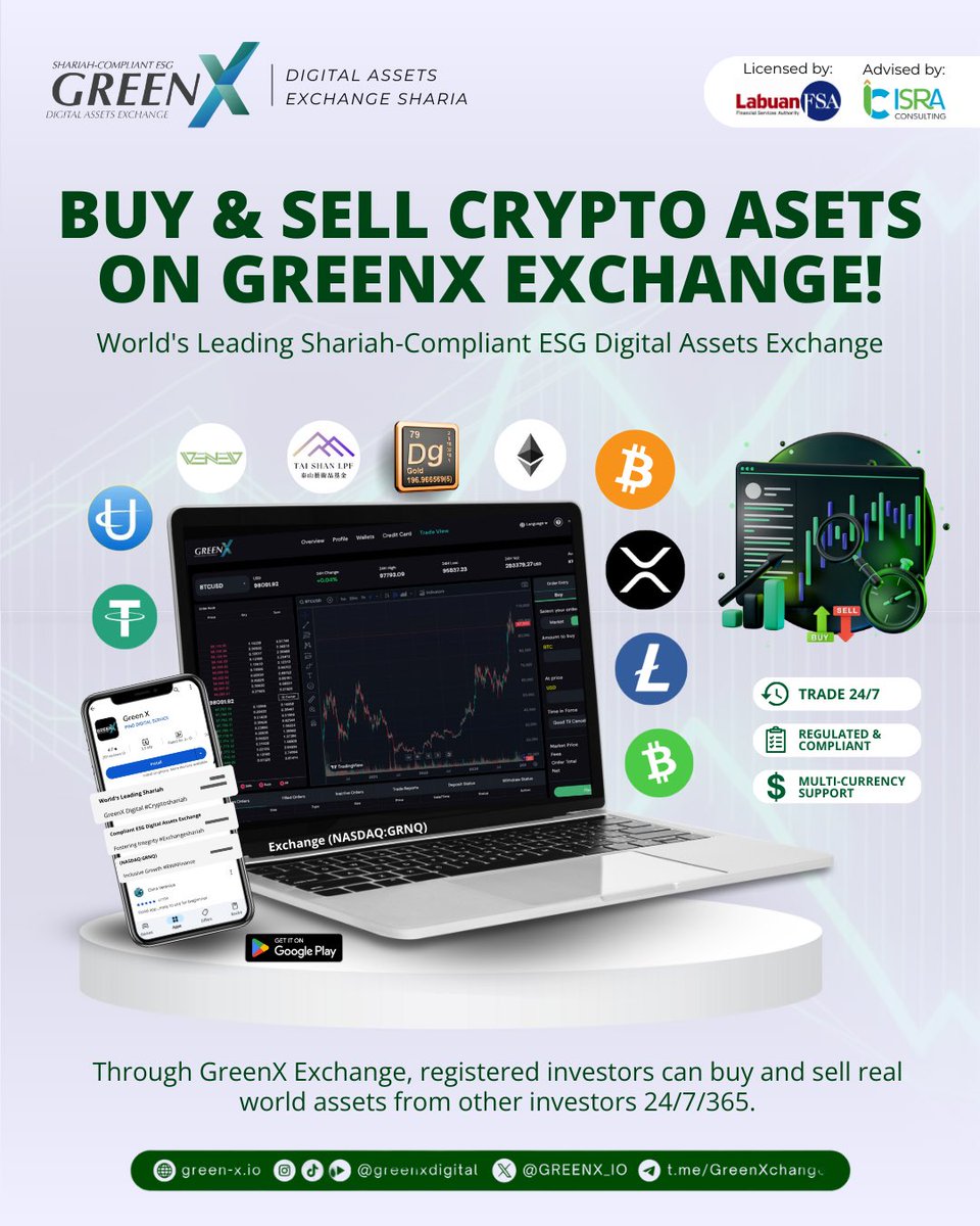 GreenX Digital Exchange tweet media