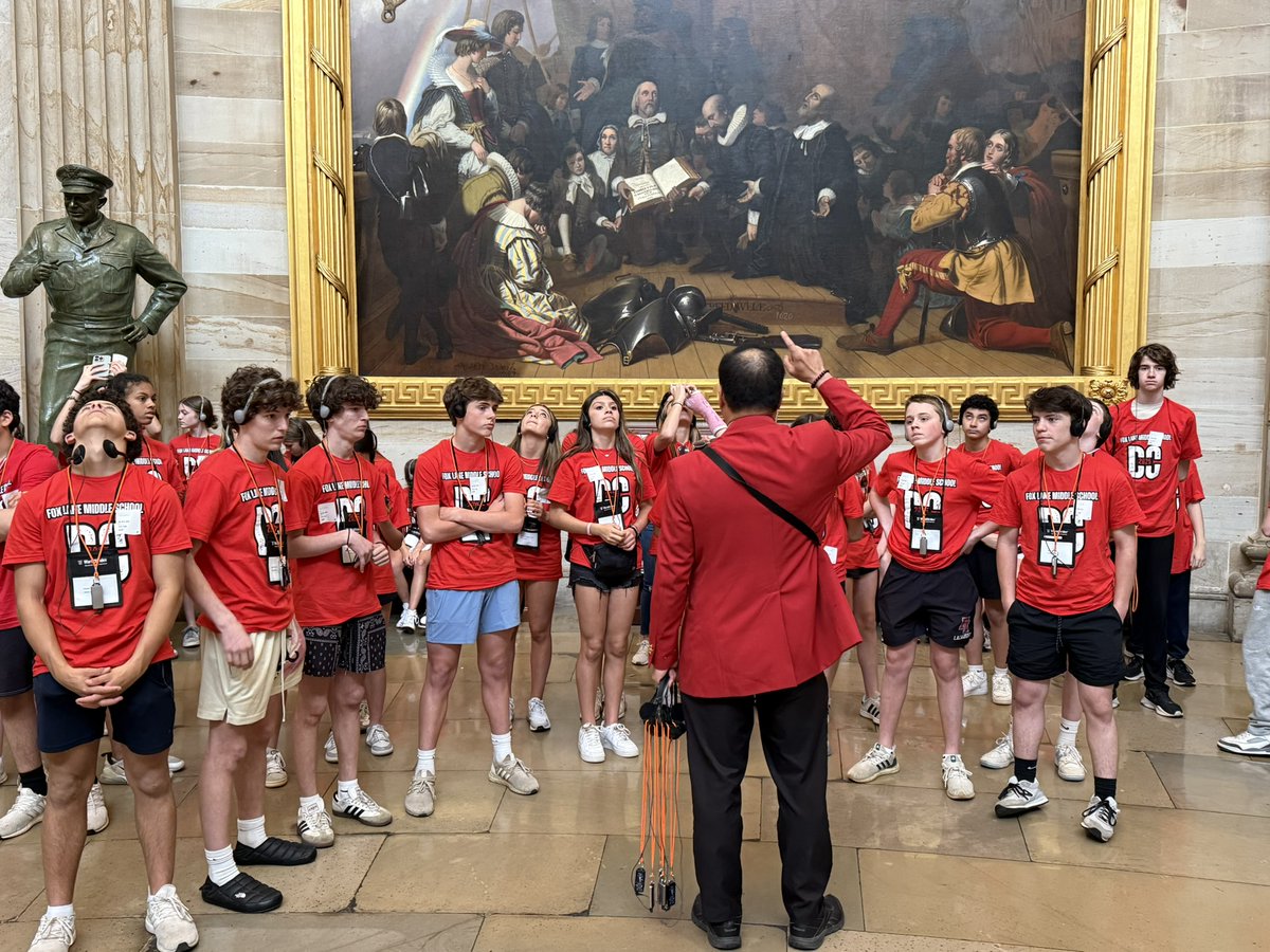 235 Fox Lane MS students (more than 90% of the 8th grade class!) &amp; 30 chaperones went on an adventure to Washington, DC recently for the 3rd annual 8th grade trip.

Students took in our nation's history and made memories that will last a lifetime!