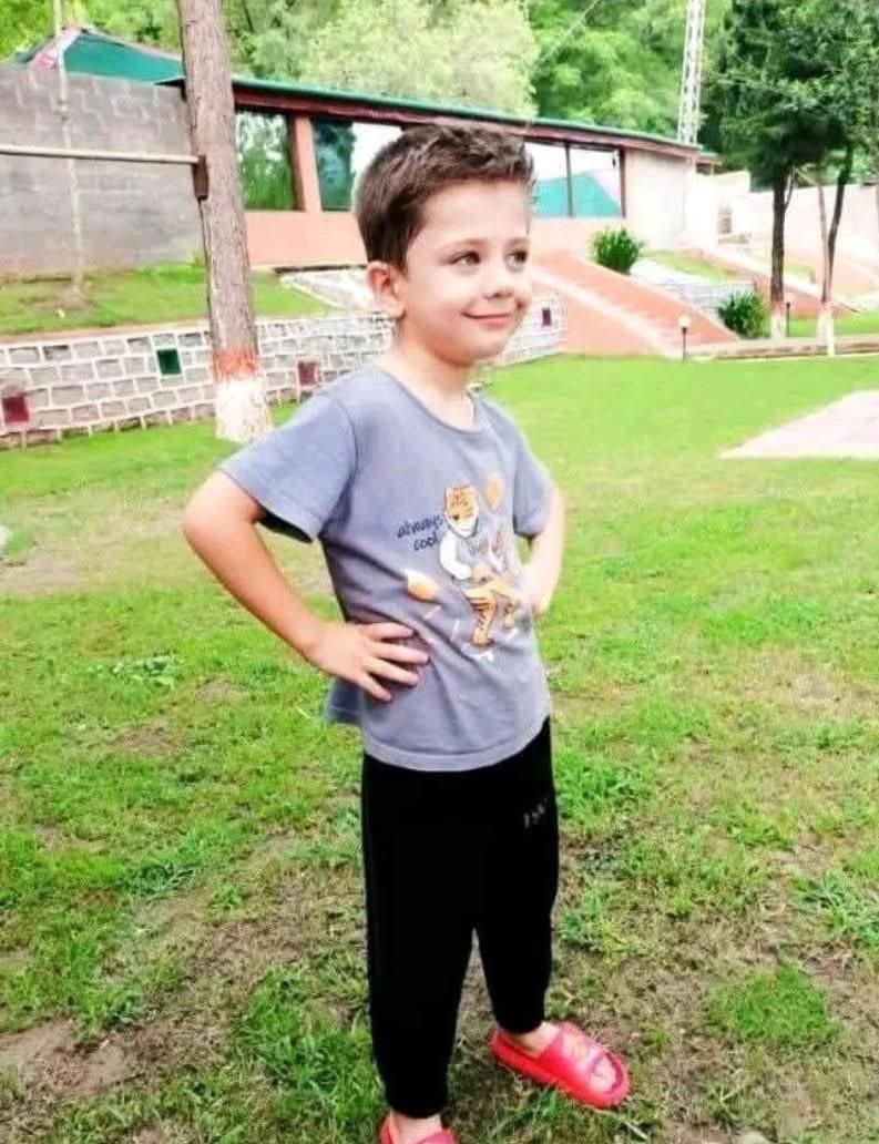 The 7-year-old son, Irtaza Abbas, of Lt Col Zaheer (CO 20 AK), has embraced martyrdom due to Indian artillery fire from across the border in Azad Kashmir.

إِنَّا لِلَّهِ وَإِنَّا إِلَيْهِ رَاجِعُون

His wife is also seriously injured and is fighting for her life in the hospital.