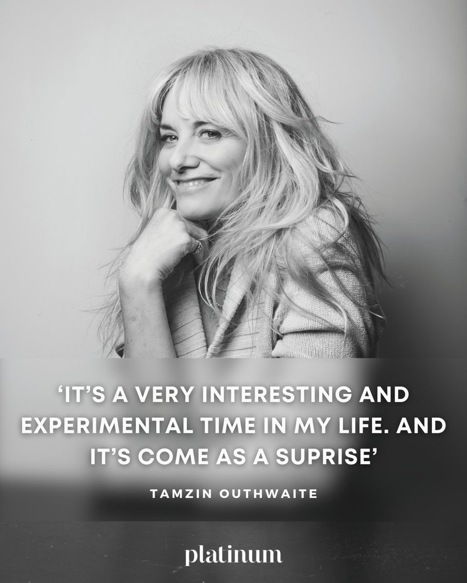 From how the menopause felt like a rebirth to how she's spiritually morphing into her mum, Tamzin Outhwaite tells all in her interview with Michelle Ford for our May cover 💗

Read the interview today and shop the issue - still available in stores! platinum-mag.co.uk/people/tamzin-…