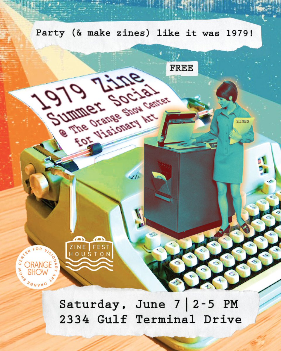 🍿🤸🏾‍♂️Zine Fest Houston🤡🎪 tweet media