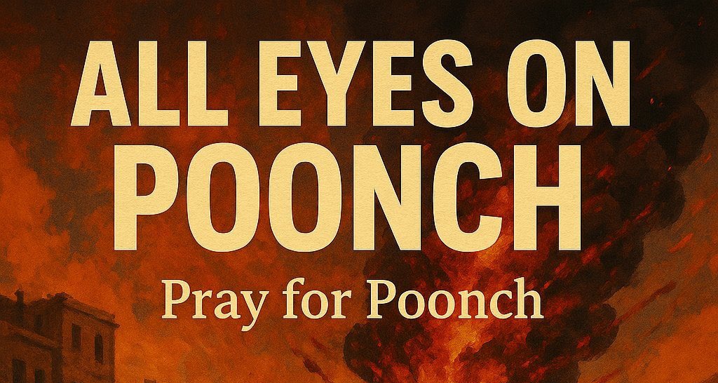 Shame on ZEE News 

Shame on Republic TV 

Shame on IndIa TV 

Shame on every Godi Media channel 

Coverage with questions on Poonch is ZERO 

We will keep raising voices for every Indian to serve them justice 🇮🇳

ALL EYES ON POONCH ; stand united 🙏