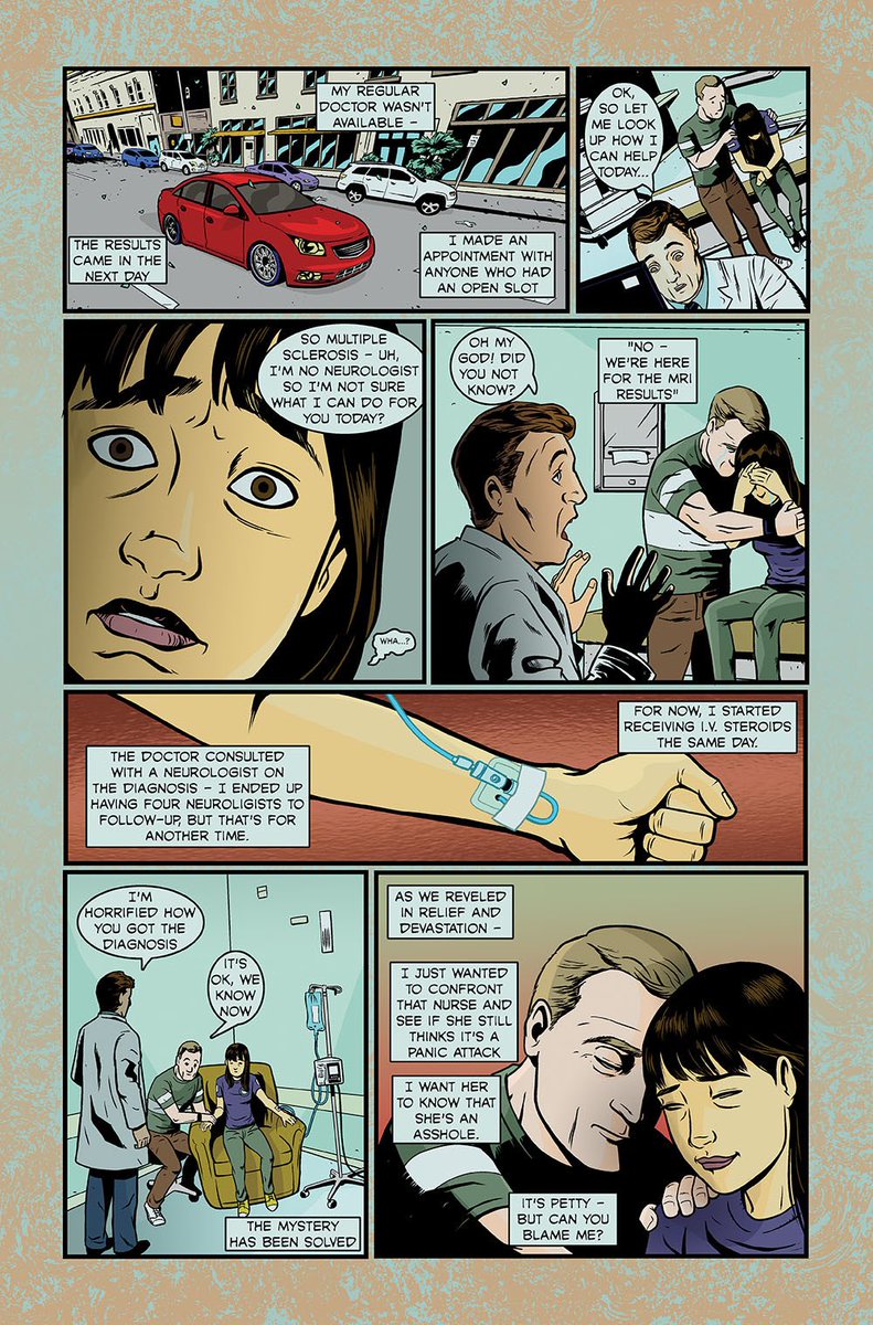 Oeming (@oeming) on Twitter photo In Sleeping While Standing @TakiSoma shares the key moments that shaped herāwith honesty, humor, and heart. Told in 4-page stories. āDiagnosisā about #multiplesclerosis Published by <a href="/AveryHillPubl/">Avery Hill Publishing</a> #comics #graphicNovel averyhillpublishing.bigcartel.com/product/pre-or⦠In Sleeping While Standing @TakiSoma shares the key moments that shaped herāwith honesty, humor, and heart. Told in 4-page stories. āDiagnosisā about #multiplesclerosis Published by <a href="/AveryHillPubl/">Avery Hill Publishing</a> #comics #graphicNovel averyhillpublishing.bigcartel.com/product/pre-orā¦