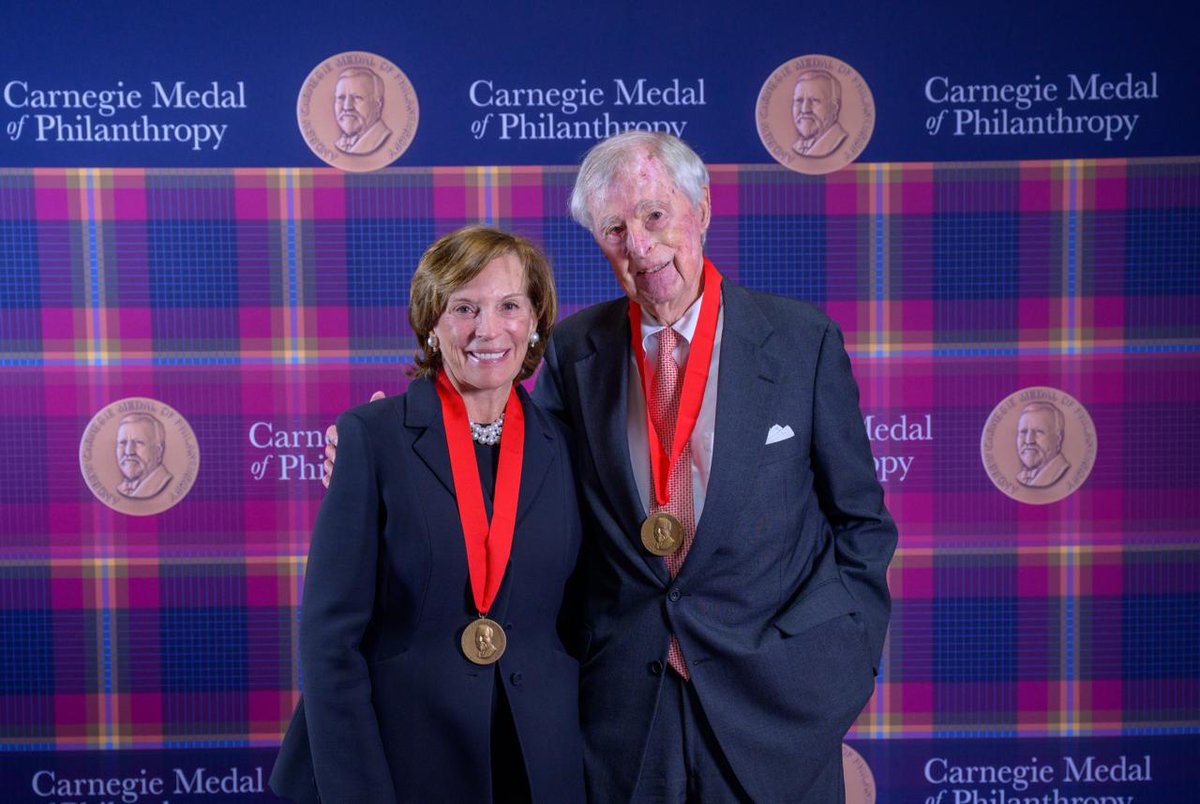 The 2025 @CarnegieMedal of Philanthropy ceremony took place this afternoon at The @SignetLibrary in Edinburgh!

A huge congratulations to our seven recipients whose generosity and leadership embody Andrew Carnegie’s legacy of using philanthropy to drive meaningful change.